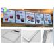 Extrusion Metal Snap Frame LED Light Box Edge Lit Acrylic Sheet For Menu