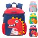 Kindergarten Waterproof Kids Backpack Mochila Dinosaur 3D Cute Cartoon Toddler Bookbag