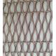 Rose Gold Steel Weave Architectural Woven Wire Mesh With Painting For Railing