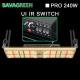 Bavagreen 240W WIFI LM301H LED Grow Light UV IR Daisy Chain Mobile App Control