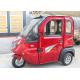 3 Seats Enclosed Electric Tricycle 1000 W Easy Operation For Adult Optional