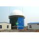 Anti - Adhesion Biogas Storage Tank With Membrane Gas Holder / Waste Water Treatment Tank