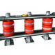 Steel Guardrail Roller Barrier for Highway Roadway Safety and ISO Certified Exporter