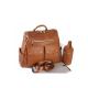 New Arrival Amazing design high quality Leather diaper bags