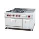 Combination Cooking Equipment Gas Equipment 6 Burner With Oven