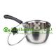 stainless steel cookware manufactuer in China, kitchenware for sale, fry pan, soup pot and milk pot