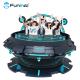 Roller Coaster 360 Degree 9D Virtual Reality Simulator Chair Shooting Game Theme Park