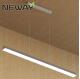 24W-60W Architectural Suspended Linear LED Direct Office Lighting Fixture linear led suspension lighting fixtures