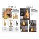 Mini USB LED Aroma Crystal night light humidifier,ultrasonic Aromatherapy Nebulizer/Mist GK-HPL-I-021