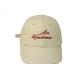 Flat Embroidery White Company Baseball Caps , Rubberized Make Your Own Baseball Hat