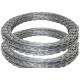 Galvanized 450mm 18inch Chain Link Razor Barbed Wire Spiral