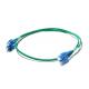 Telecommunications Sc Fiber Patch Cord , Green Fiber Patch Cord Sc To Sc