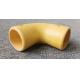 High Strength FRP Connectors Handrail Fence Fittings Fiberglass Tee / Pipe Connector Tube Elbow