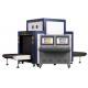 Gray Airport Baggage X Ray Machine Stainless Steel Airport Security Scanner
