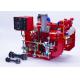 UL Listed FM Approved Diesel Engine Driven Fire Pump With Jockey Pump Set