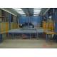 Automatic Spray Painting Line For Heavy Machinery Paint Booth Continue Transport Line