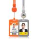 Office School ID Credit Cards Proximity Key Tastless Green ID Card Holder Protector Pouch