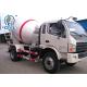 HOWO 310 HP 4 x 2 Concrete Cement Mixe Truck With Self Locked System
