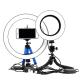 16 / 26cm Beauty Ring Light USB Dimmable Lamp Selfie With MiNi Tripod Live Stream