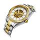 Skeleton Automatic Mens Wrist Watches 904L Stainless Steel Sapphire Mirror Glass