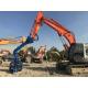 15m Hitachi Excavator  Steel Rail Vibro Sheet Pile  Quick Converting Operation