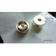 CNC machining brass fittings with nickle plated, made in China professional manufacturer