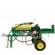 100mm Gasoline Wood Chipper Precision Horizontal Log Splitter