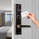 Smart Hotel Security Door Locks Swiping Card Smartphone App TT Lock Unlock