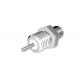 Straight Female MMCX RF Connector 50Ω Impedance With Silicone Rubber Sealing Ring