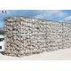 Rigid Galfan Welded Gabion Box 4mm Metal Mesh Weather Proof Unique Design