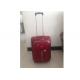 Logo Customized Soft 4 Pieces Eva Iron Trolley Luggage With Lining 170T Polyster