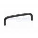 128mm CC Matte Black Solid Steel Modern Simplistic Wire Pull Furniture Handles And Knobs