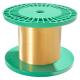 Electronics Aerospace Medical Jewelry Gold Plated Tungsten Wire 0.01 to 0.5mm