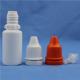 10ml ldpe soft eye plastic squeeze dropper bottle with red cap