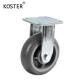 High Temperature TPR Casters Industrial Trolley Scaffold Castor 4 Inch 5 Inch 8 Inch