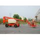 Hydraulic 20M Articulated Boom Cherry Picker Lift With Cummins Engine 180° Platform Rotation