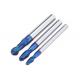 R3 R4 R5 2 Flutes Ball Nose Carbide End Mills Cutter HRC60 Blue NaCo Coating CNC Milling Cutter
