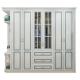 220cm Solid Wood Wardrobe Closet Corner Cabinet For Bedroom