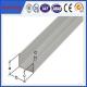 aluminium profile for industrial material, good channel 40x30x2mm aluminium u profile