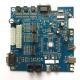 Blue Solder Mask OEM Turnkey PCB Assembly with Blue solder mask PCBA
