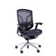 Dvary Middle Back Ergonomic Chair Lumbar Support Adjustable Swivel Office Chairs