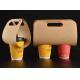 Creative Cup holder single and double cup portable takeaway coffee milk tea cups