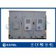 Integrated IP55 Outdoor Electronics Cabinet Triple Bay Racking With Air Conditoner Cooling