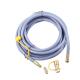 10/12/24 Feet Natural Gas Hose with Quick Connect Fittings for Grill Fireplace Heater LPG Gas