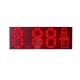3'' Bright White Outdoor LED Gas Price Sign Remote Control