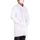 Waterproof Disposable Lab Coat Chemical Liquid Protection EN 14126 White Lab Coat