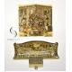 Last Supper Design Coffin Decorative Corner 24K Gold Metal Non-toxic Dignified 9#