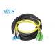 6core SM E2000-LC Pre Terminated Fiber Optic Cable