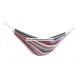 Portable Double Brazilian Sleeping Hammock With Carry Pouch Outdoor Patio Garden Plumeria Stripe