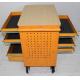 Easy to move Yellow 26 Drawer Roller Cabinet with Heavy Duty Castor